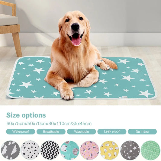 Absorbent Waterproof Reusable Pet Training Pad